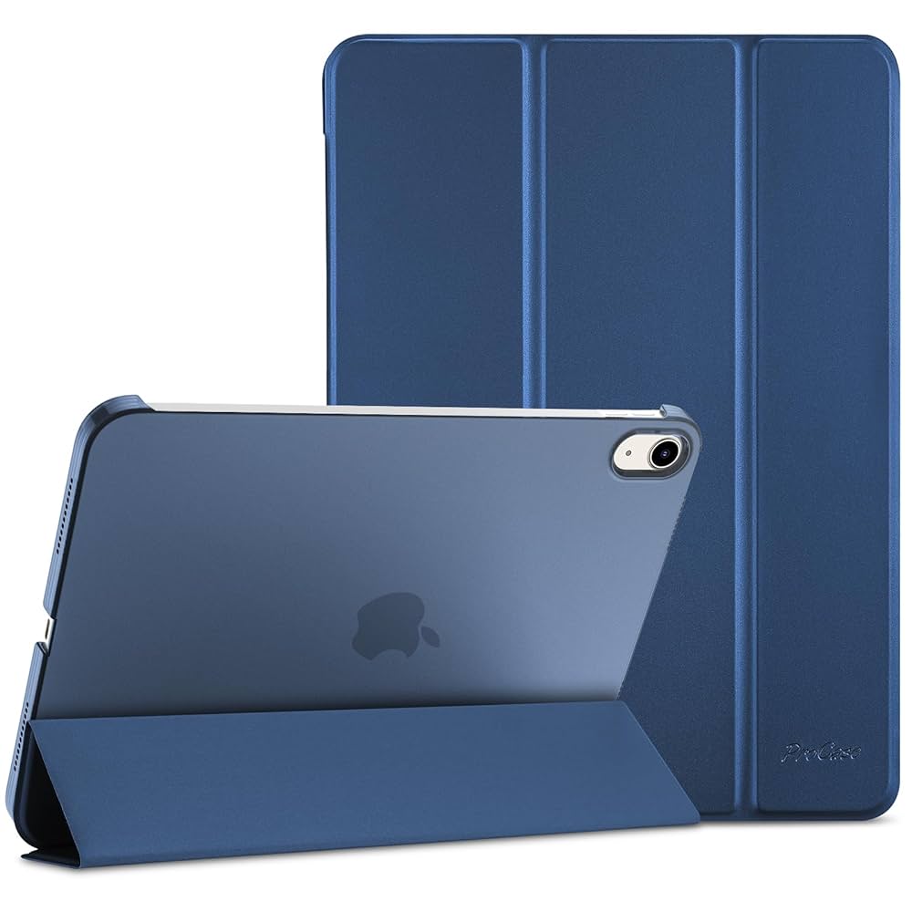 iPad 10.9インチ ネイビーケース付き Amazon.co.jp: ProCase iPad 11世代/10世代 ケース iPad（A16